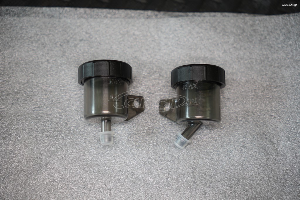BREMBO RACING FLUID TANK BRAKE / CLUTCH 15CC SMOKED STRAIGHT EXIT